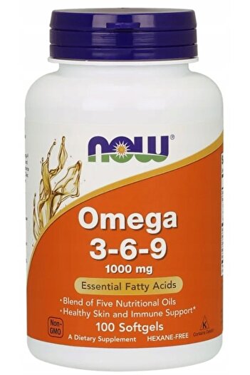 Other NOW FOODS Omega 3-6-9 1000mg HEALTHY FATS HEART BRAIN IMMUNITY 100 caps