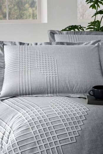 Özdilek Unique Fitted Sheet Double Size Duvet Cover Set - Gray