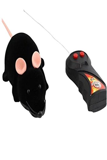THK interactive toy, Mouse with remote control, Black, 15 cm