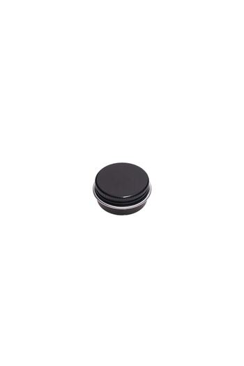 DROPY Aluminum cosmetic box type box for creams, lotions or gels 10 g, black
