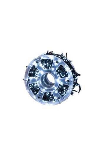 UNİBOX Christmas light installation, diamond bulb roll, 480 cool white LEDs, 100 meters,