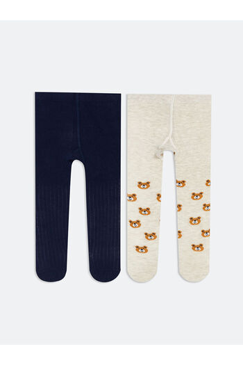 LC Waikiki Sparkling Choices from Shining Store |   Baby Boy Pantyhose 2-Pack