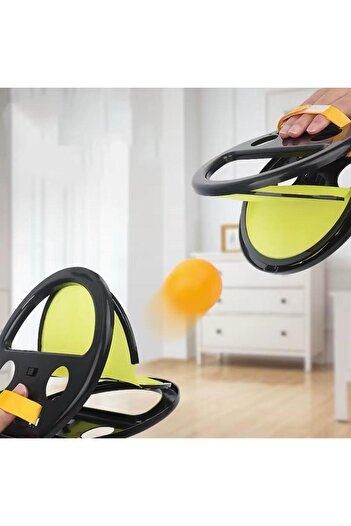 Generic Set of 2 Handheld Ball Game – Reaction Speed & Coordination Trainer Fitness Toy for Kids & Adults