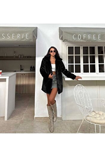 BelezaStore Plush Coat New Season Premium Quality Lined