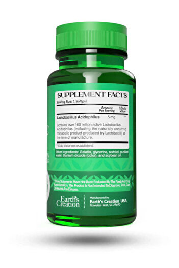 Earth's Creation Probiotic Acidolphilus