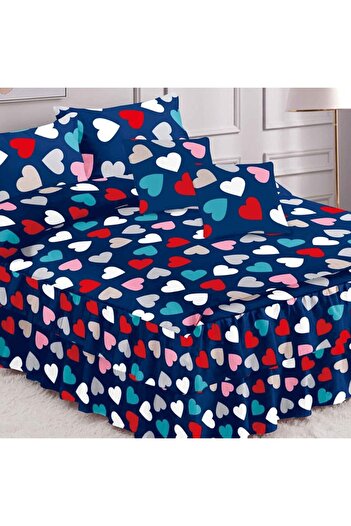 OEM Lily Ruffled Bed Linen 6 Pieces (Fine)
