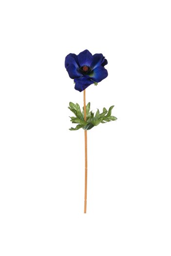 OEM Floare Artificiala Anemona Albastra 40cm