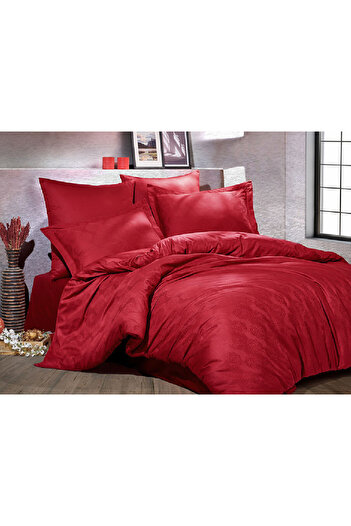 OEM Samara Red Bed Linen (Deluxe Satin)