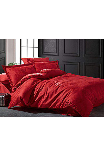 OEM Talia Red Bed Linen (Deluxe Satin)
