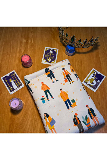 Blind Box Book cover 26x18 cm Cotton – People