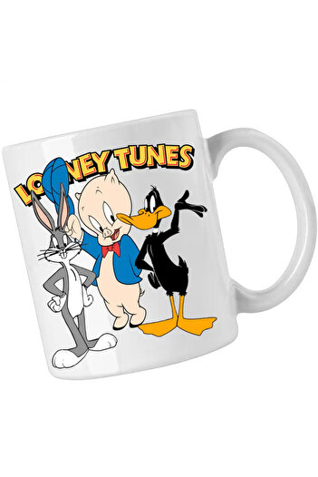 OEM Daffy Duck Bugs Bunny Porky Pig mug