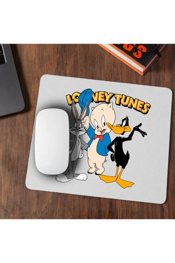 OEM Mousepad Daffy Duck Bugs Bunny Porky Pig