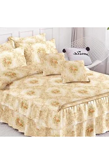 OEM Warble Ruffled Bed Linen 6 Pieces (Fine)