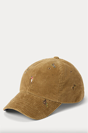Polo Ralph Lauren Duck Embroidered Corduroy Ball Cap