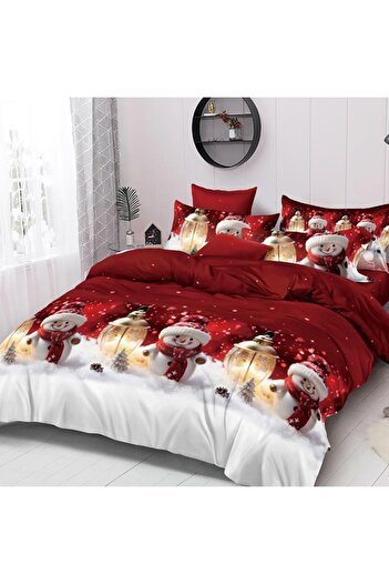 OEM Christmas Winter Bed Linen V12 6 Pieces (Fine)