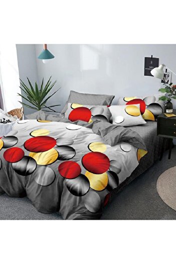 OEM Bobba Grey Bed Linen 6 Pieces (Fine)