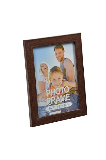 OEM Fama Decorative Photo Frame Dark Brown Wood 13x18cm