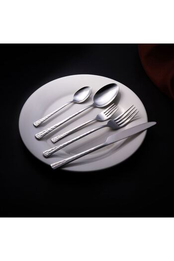 OEM Stainless Steel Spoons "Hammered" 20.5cm - 3pcs