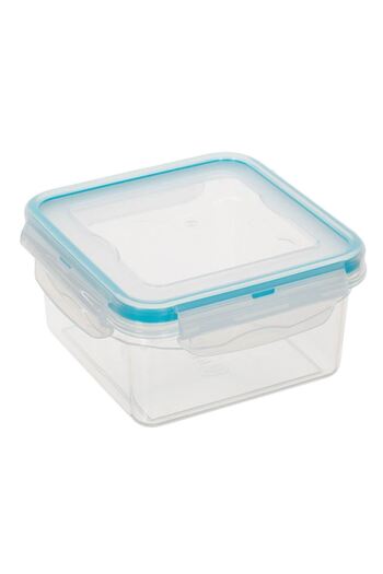 OEM Transparent Square Leakproof Plastic Casserole with Lid 680ml