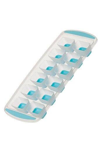 OEM Turquoise Transparent Plastic Box for 12 Ice Cubes
