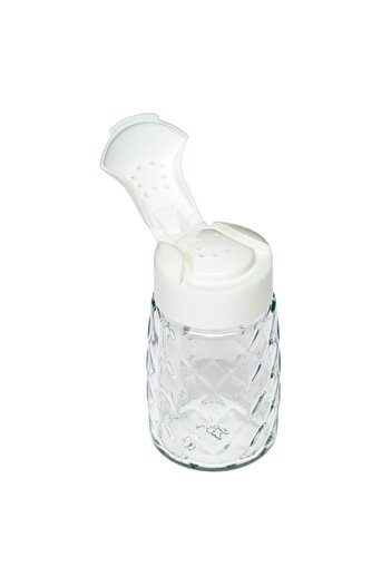 OEM Glass Salt Shaker with White Lid