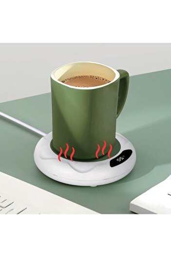 OEM Round Mug Warmer with USB - Ø12cm