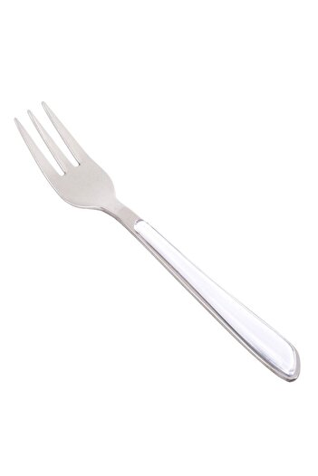 OEM Small Stainless Steel Fork with White Handle 14cm