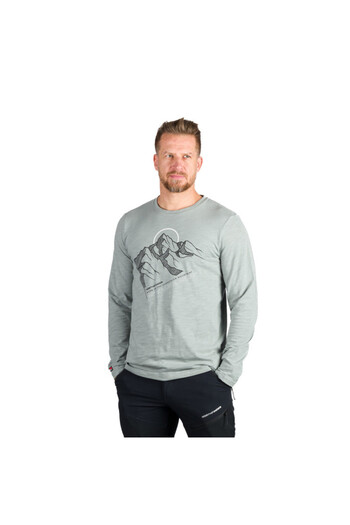 NORTHFINDER Men's cotton T-shirt Daru lightgreen