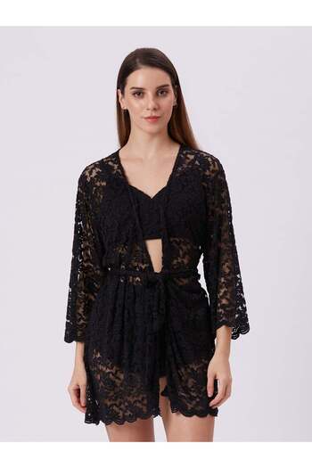 Generic AMMARZO Nylon Spandex Robe