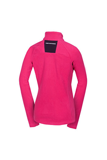 NORTHFINDER Women's outdoor fleece blouse RAYNA cherry