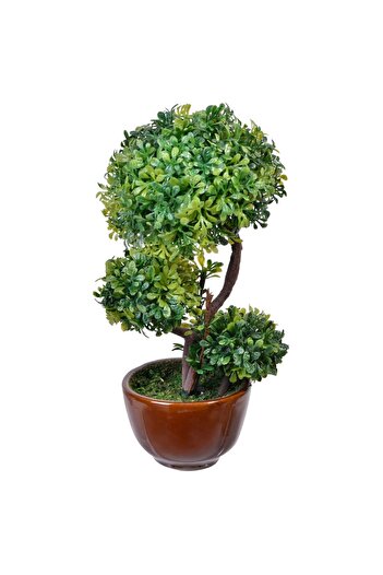 OEM Ghiveci Decorativ cu Planta Artificiala Bonsai 19cm