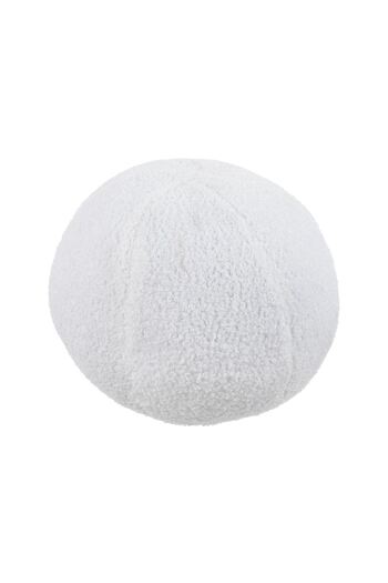 OEM Decorative Winter Pillow Ball Ecru Ø30cm