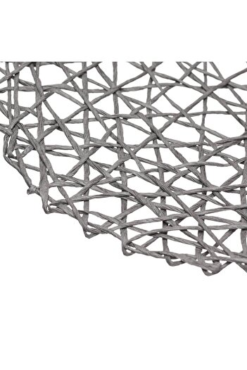 OEM Round Plate Holder Grey 38cm