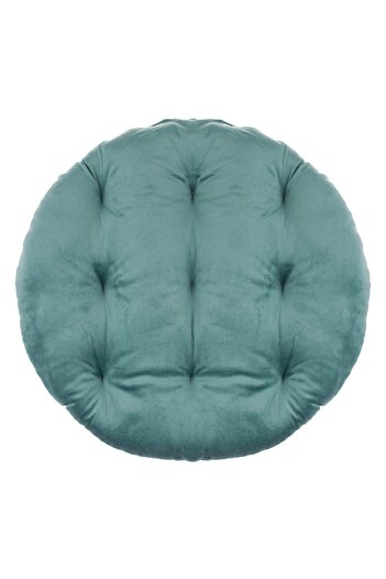 OEM Decorative Winter Chair Cushion Round Mint Green Ø40cm