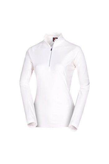 NORTHFINDER Women's technical ski sweater ABAGAIL white