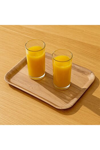 OEM Wood Effect Serving Tray 33x25cm