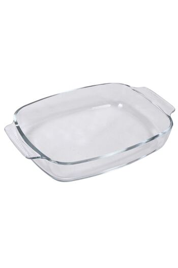 OEM Heat-resistant Glass Tray 34x22x6cm