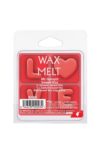 OEM Wax Melts Sweet Kiss Scented Candle Red Cubes "Love" - ​​4pcs