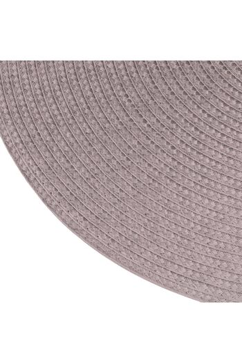 OEM Round Plate Holder in PP Taupe Ø38cm