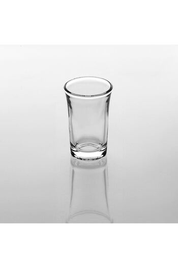 OEM Set of 6 Clear Glass Shot Glasses 50ml
