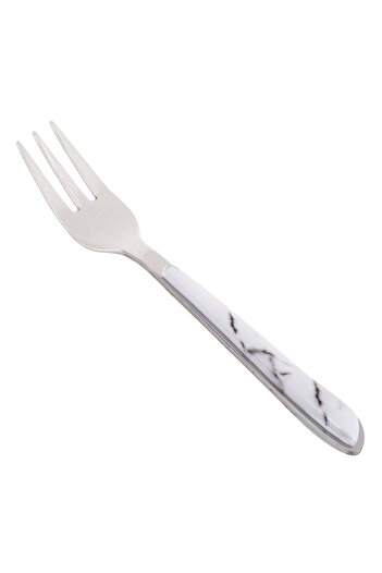 OEM Small Stainless Steel Fork with Marble Handle 14cm