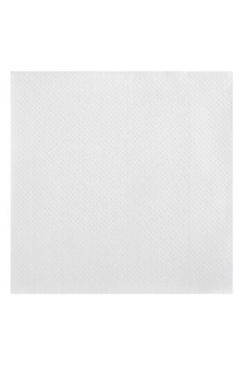 OEM White 1-Ply Table Napkins 23x23cm - 100pcs