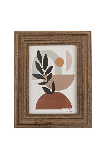 OEM Triple Brown Wooden Photo Frame 13x18cm