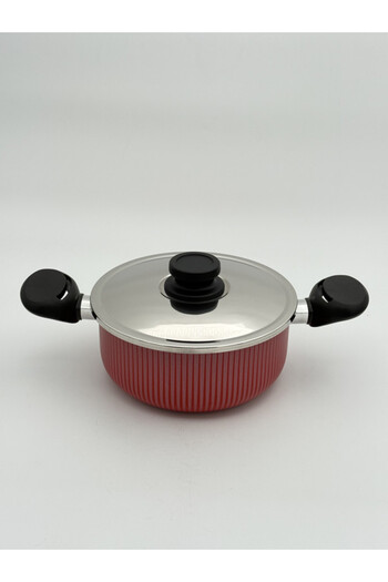 B&D STRIPE PRINTING EXTERIOR 20CM/2.4L CASSEROLE WITH S/S LID