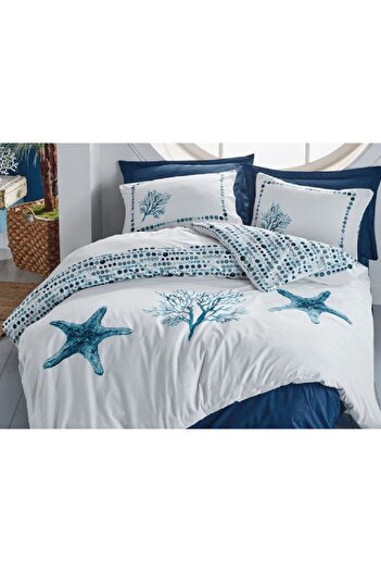 OEM Blue Star Bed Linen (100% Cotton)