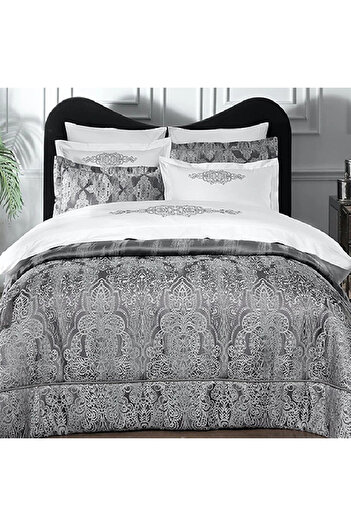OEM Complete Set Iris Grey, 9 pieces (100% Cotton)