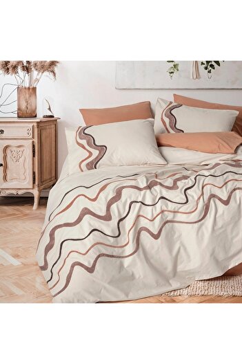 OEM Molende Caramel Bed Linen 6 pieces (100% Cotton)
