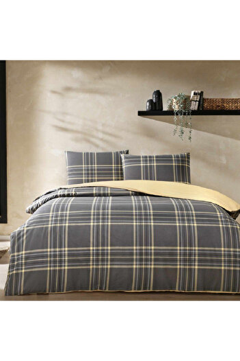 OEM Aspen Anthracite Bed Linen (100% Cotton)