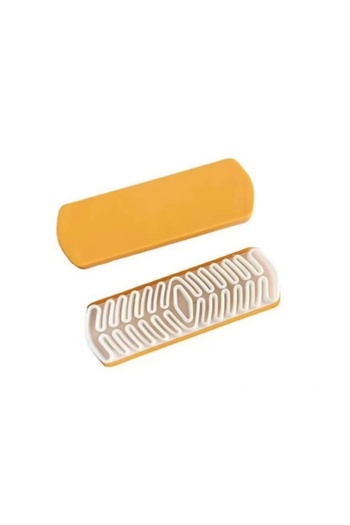 zola Brush for cleaning suede and nubuck shoes, rubber material, 12.5x4.2x3 cm
