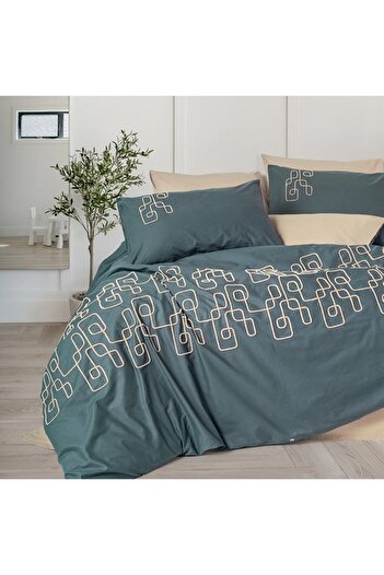 OEM Kerja Beige Bed Linen 6 Pieces (100% Cotton)